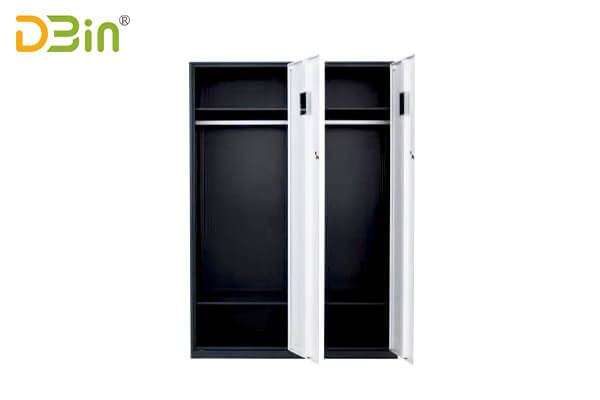 maunfacturer 2 door steel school locker for storage